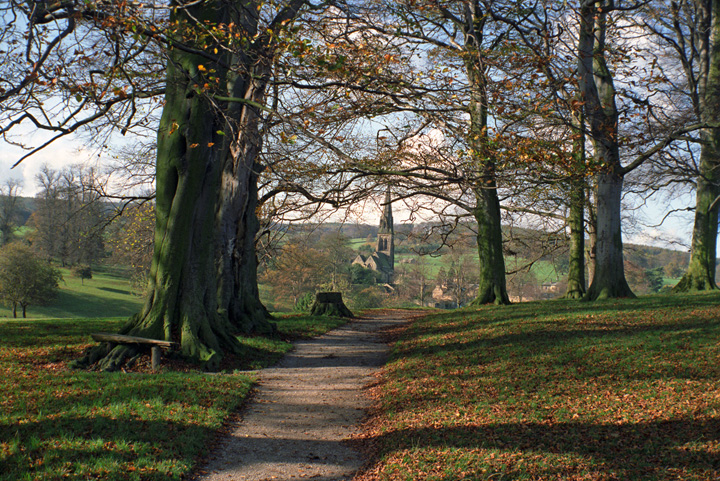 Edensor village